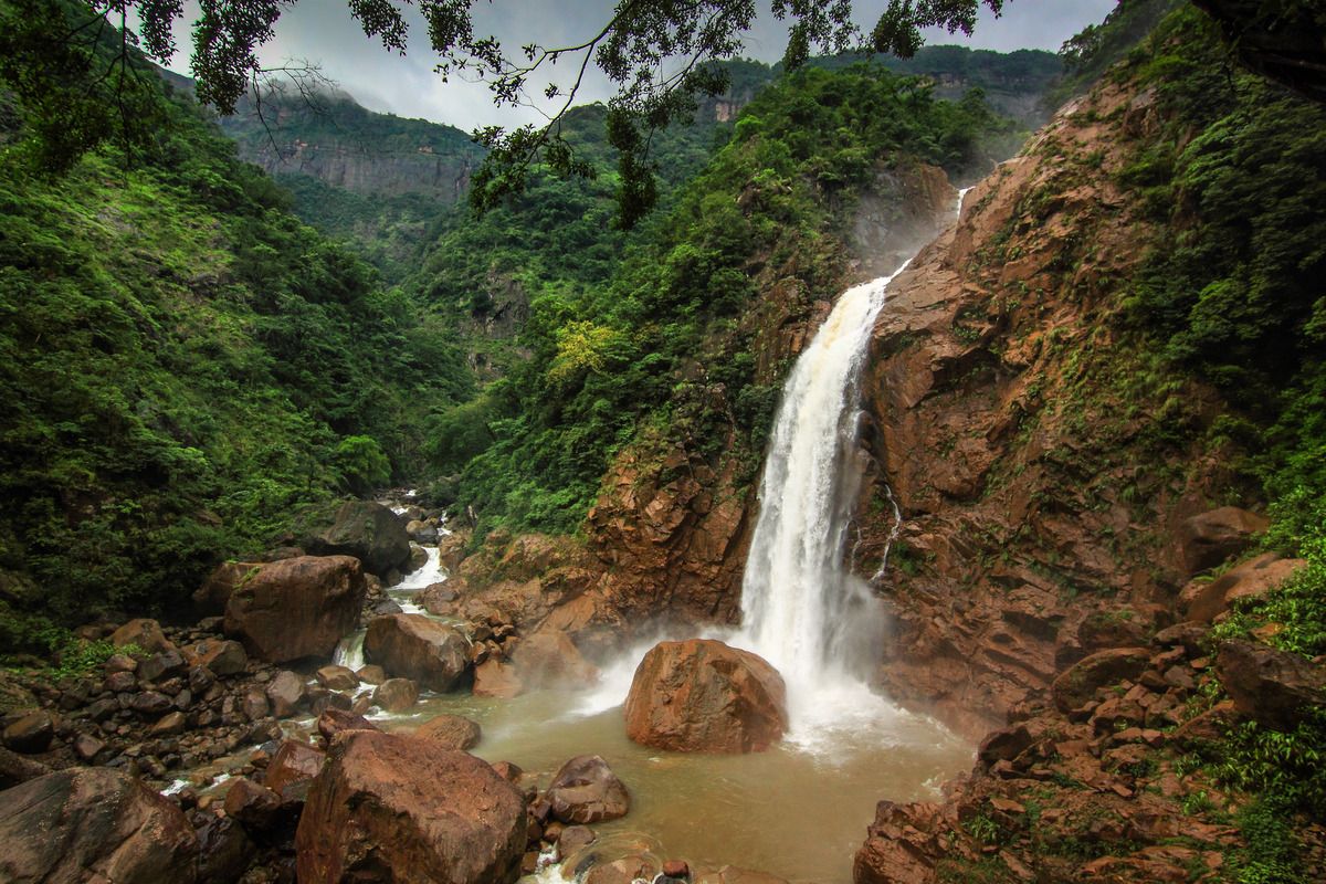 Rainbow Waterfalls, Nongriat #30DaysofAnotherIndia Rainbow Waterfalls, Nongriat