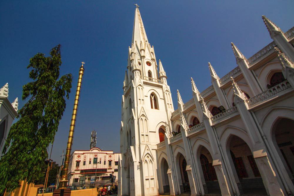 Santhome Dhwajastambha, Mylapore, Chennai Santhome Dhwajastambha, Mylapore, Chennai