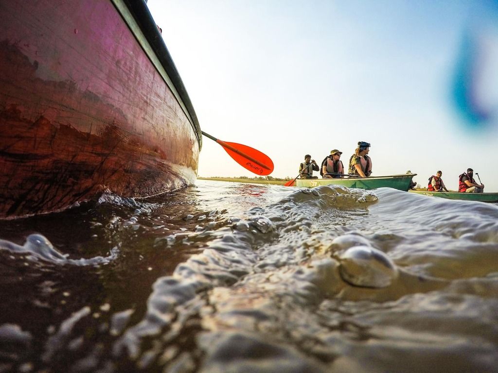 Canoe Safari on the Denwa River Canoe Safari on the Denwa River