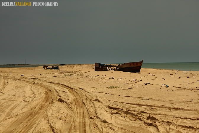 Wreckage at Dhanushkodi