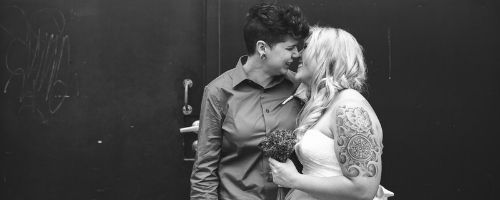 Seattle Elopement, Sole Repair Wedding, Same-Sex Wedding, Intimate Wedding, Sole Repair Elopement
