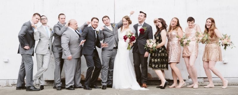 Spring wedding, barn, Dairyland, Marsala, Blush, Food Truck