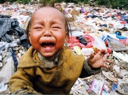 Anak pemulung yg kelaparan - poorchina6