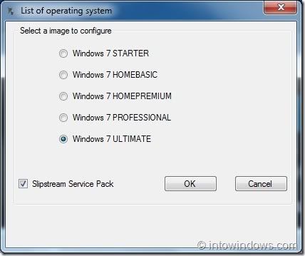 Tích hợp Windows 7 Service Pack 1 vào đĩa DVD cài đặt
