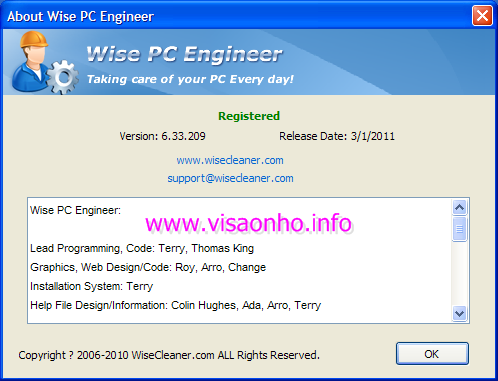 Phiên bản đầy đủ Wise PC Engineer 6.3.3 miễn phí