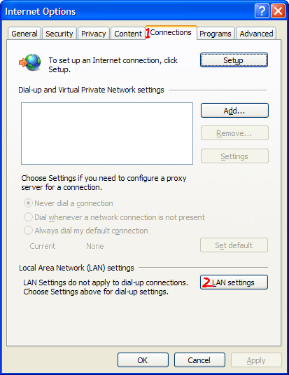 Cách cấu hình proxy trong Firefox, Internet Explorer và Chrome