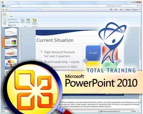 Microsoft Powerpoint Download on All You Like   Total Training Microsoft Powerpoint 2010 Complete