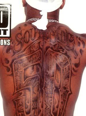 Cents Tattoos on 50cent Back Tattoo Jpg 50 Cent