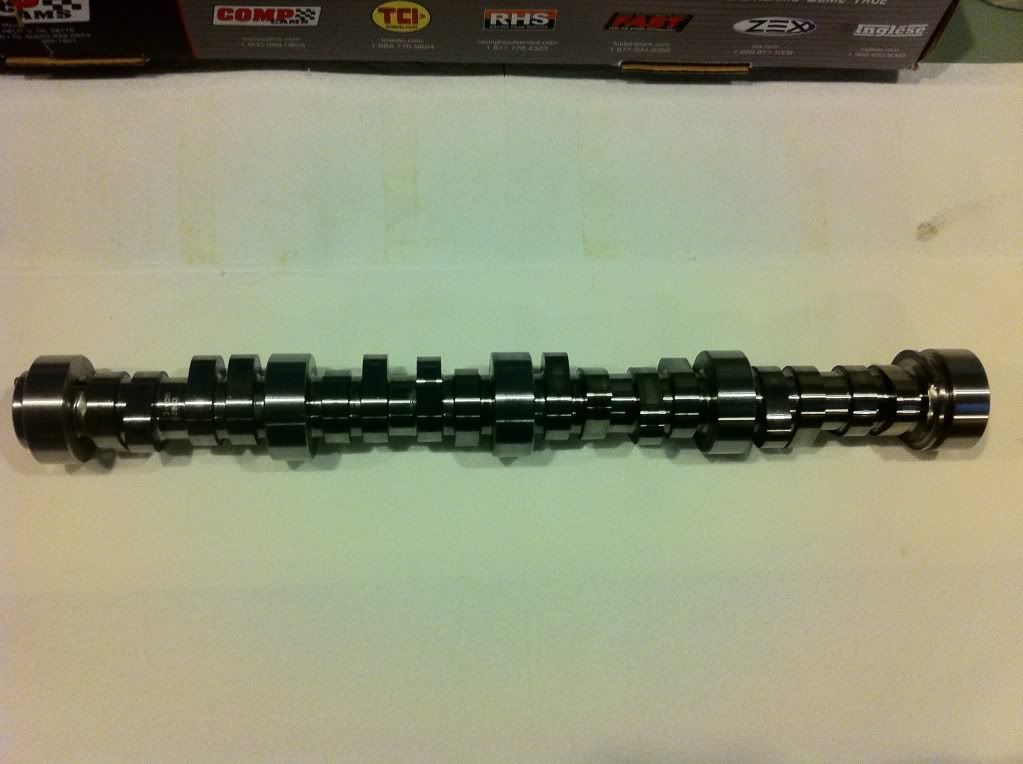 LS6 camshaft and valve springs. CompCams pushrods. Project "Charlie