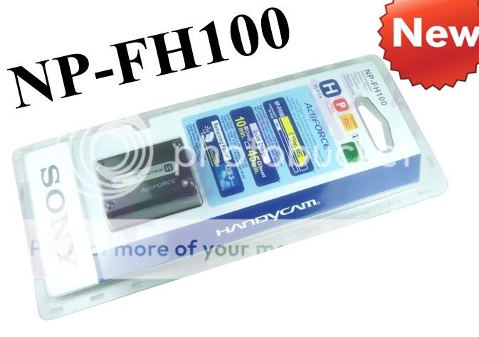 NP FH100 FH 100 BATTERY for Sony HDR SR5,SR7,SR12,SR82  