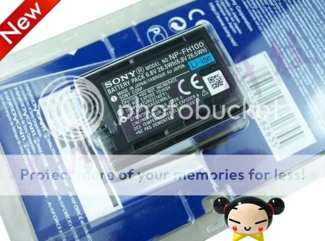 NP FH100 FH 100 BATTERY for Sony HDR SR5,SR7,SR12,SR82  