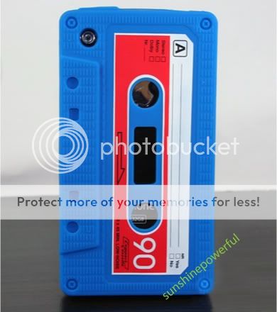 Cassette Tape Silicone Case for iphone 3G/ 3GS