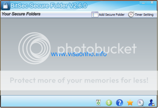 Bảo mật folder với BitSec Secure Folder