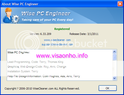 Phiên bản đầy đủ Wise PC Engineer 6.3.3 miễn phí