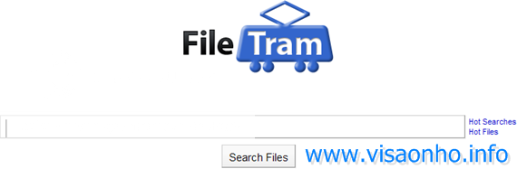 File Tram: Tìm kiếm file trên MediaFire, Megaupload, RapidShare,...