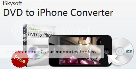 Nhận iSkysoft DVD to iPhone Converter với bản quyền miễn phí