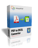 Adept PDF to Excel Converter miễn phí