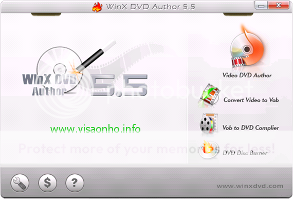 WinX DVD Author v5.5.8: Download miễn phí