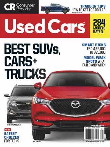 Consumer Reports Used Car Buying Guide