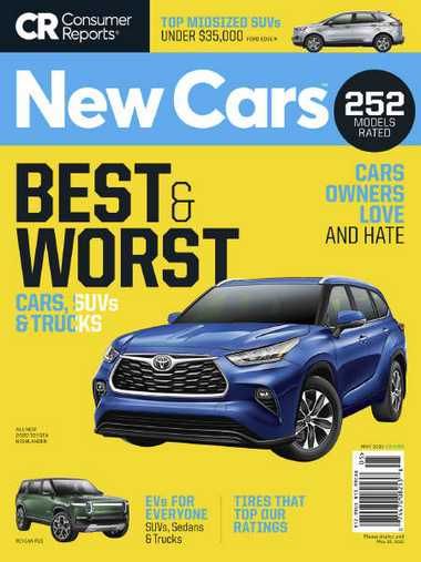 Consumer Reports New Cars