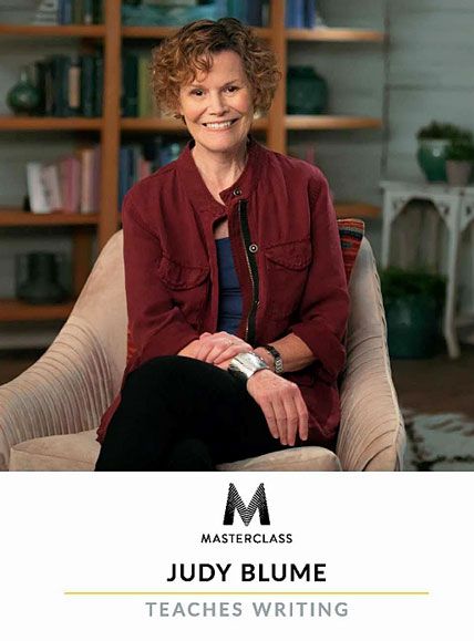 masterclass judy blume teaches writing