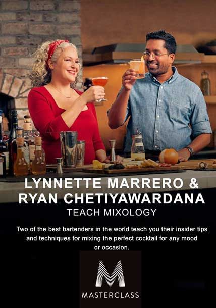 MasterClass Lynnette Marrero and Ryan Chetiyawardana Teach Mixology
