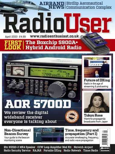 Radio User – April 2020