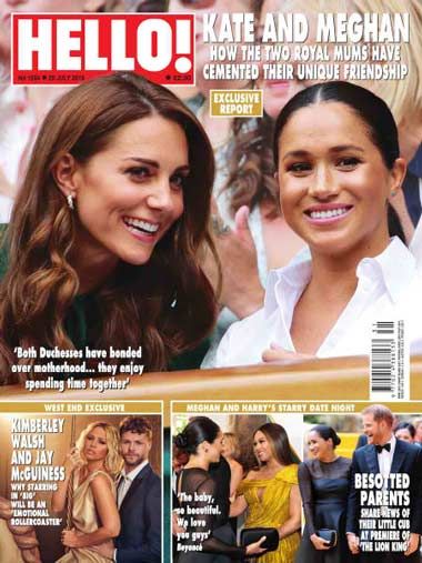 Hello Magazine UK – 29 July 2019