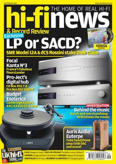 Hi-Fi News – September 2019