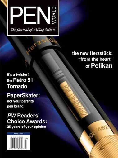 Pen World – March and April 2019