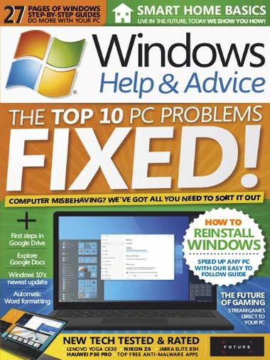Windows Help & Advice – August 2019