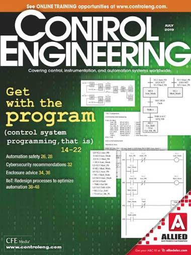 Control Engineering – July 2019