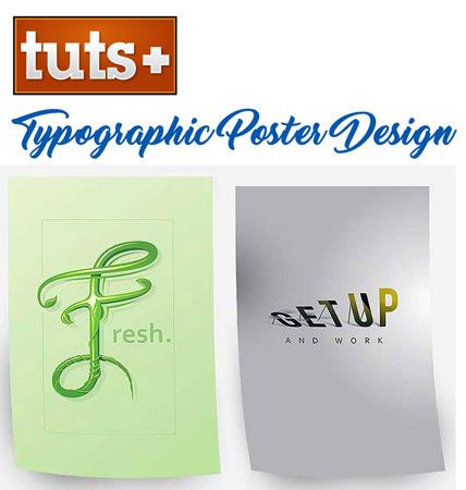 tutsplus premium typographic poster design