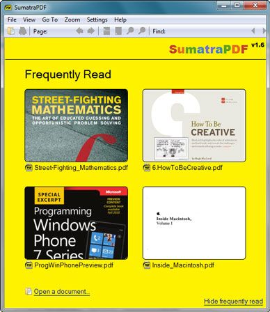 sumtra pdf reader