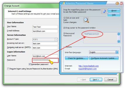 asterisk password recovery