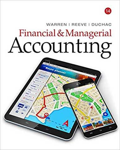 Financial Managerial Accounting