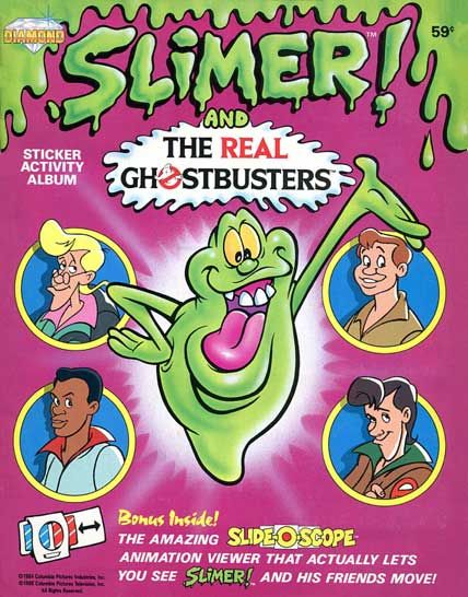 slimer and the real ghostbusters