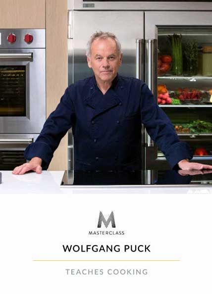 wolfgang puck teaches cooking