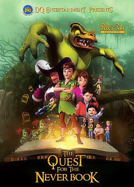 peter pan and the quest for the never book