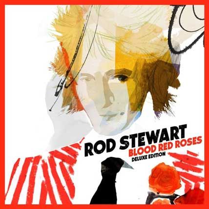 rod stewart blood red roses