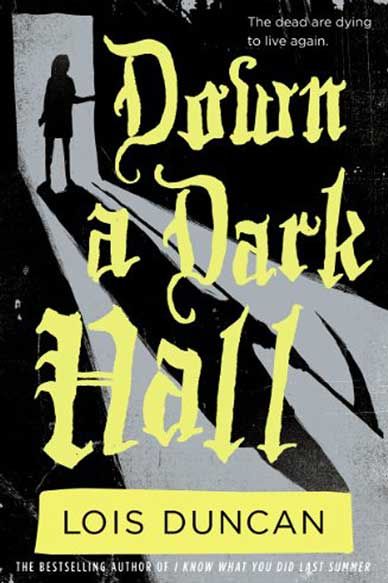 down a dark hall