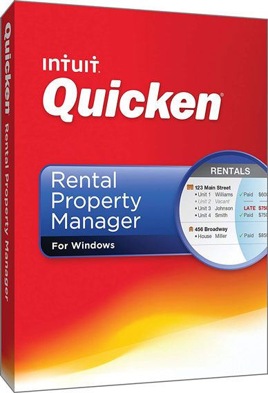 intuit quicken rental property manager