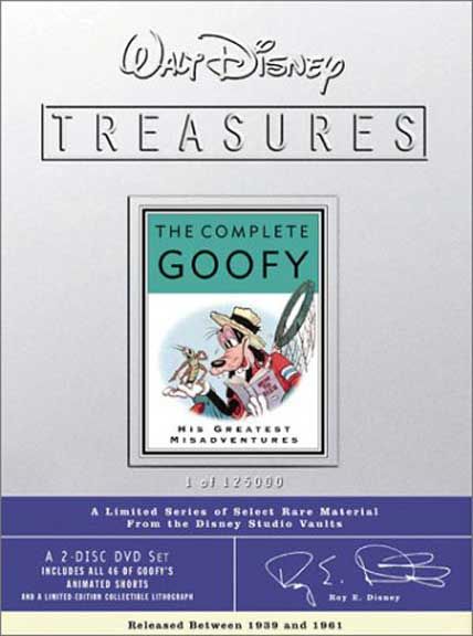 walt disney treasures the complete goofy
