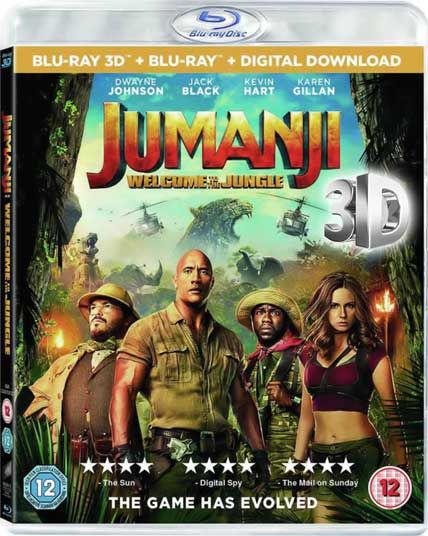 jumanji welcome to the jungle 3d