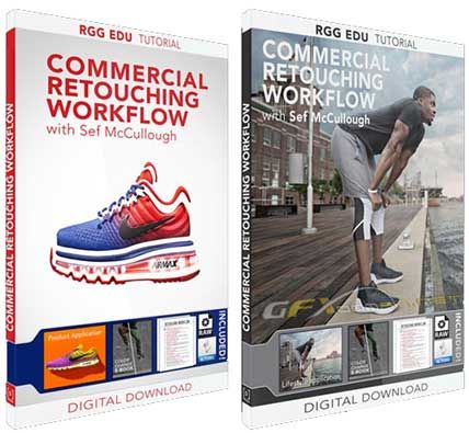 commercial retouching workflow