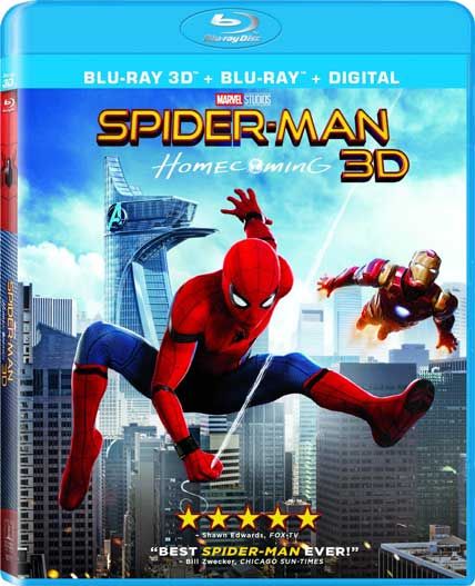 spider-man homecoming 3d