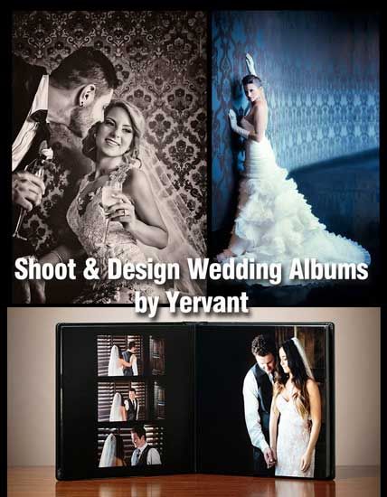 shoot and design wedding albums by yervant