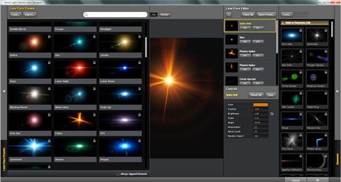 Knoll Light Factory for Photoshop 3 mac