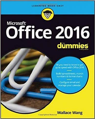 Office For Dummies 2016