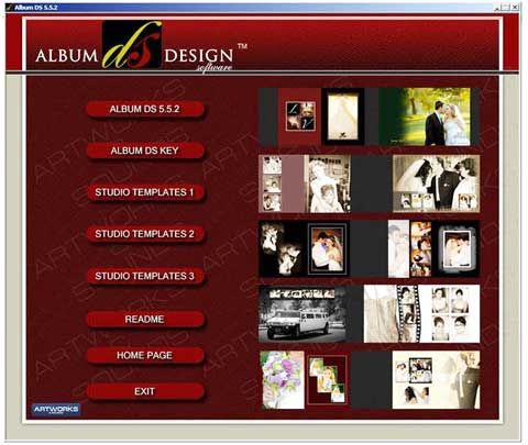 album ds 5.5 2 design software for photoshop free download